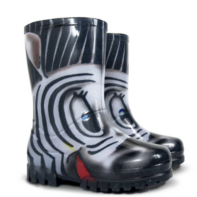 Kép Demar TWISTER PRINT 0036 S zebra Gyermek csizma