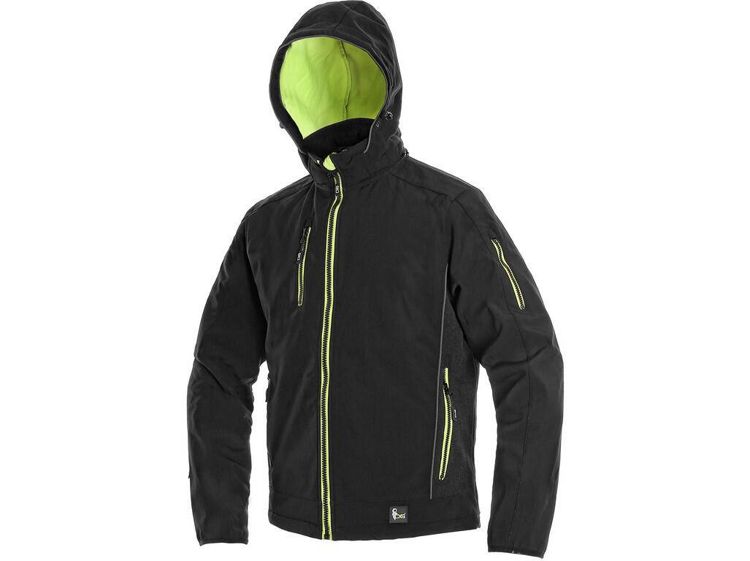 Kép CXS DURHAM Férfi softshell dzseki fekete-sárga