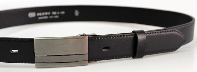 Kép PENNY BELTS 30-020-1PS-60 Férfi bőr öv fekete színben