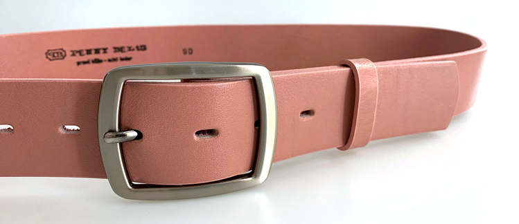 Kép PENNY BELTS 46503 Női bőr öv rózsaszínű