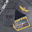 Kép Kereszt táska Aeronautica Militare Pilot M AM-470-23 antracit 1,1 L