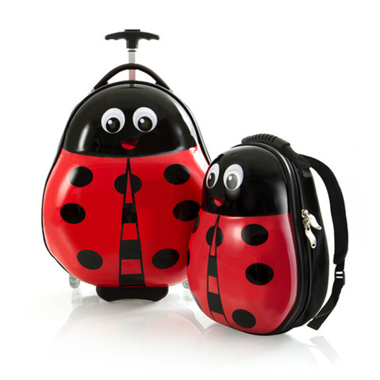 Kép Heys Travel Tots Lady Bug hátizsák és bőrönd szett Bőrönd: 19 L / Hátizsák: 4 L