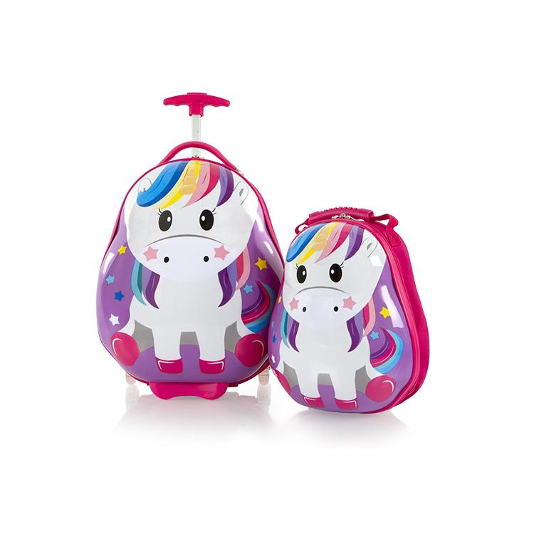 Kép Heys Travel Tots Unicorn bőrönd: 19 L / hátizsák: 4 L