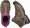 Kép KEEN Targhee III MID WP Női Női trekking cipő weiss/boysenberry