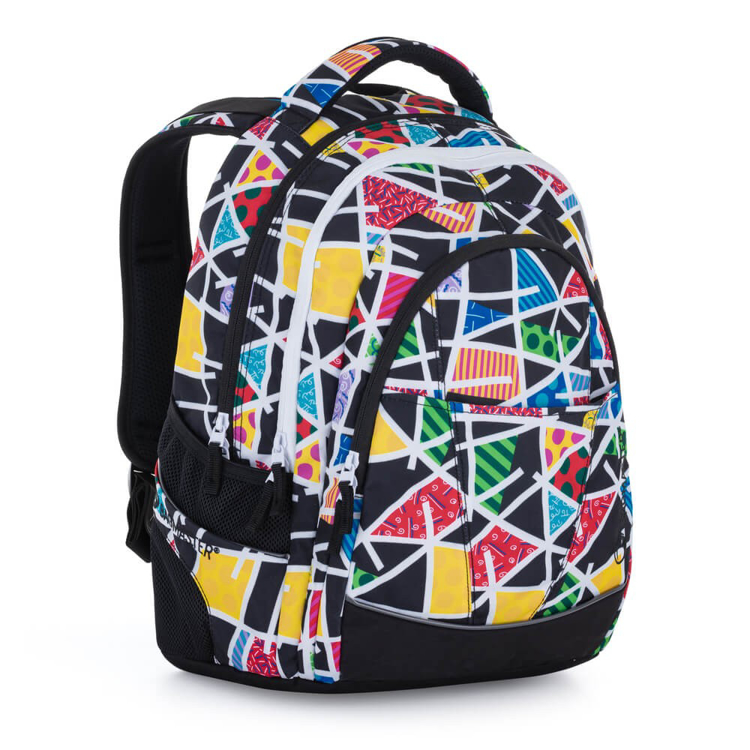 Kép Bagmaster DIGITAL 22 A diák hátizsák - Britto többszínű 34 l