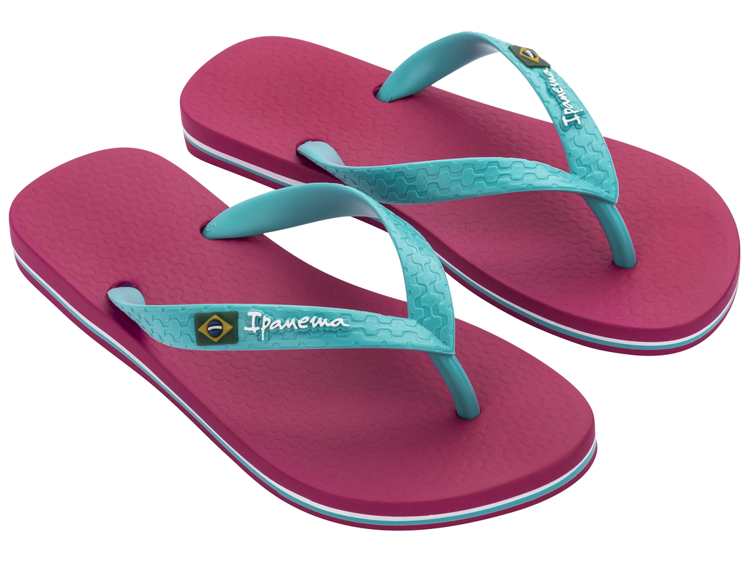 Kép Ipanema Classic Brasil II 80408-AR827 Női rózsaszín/kék flip flopok