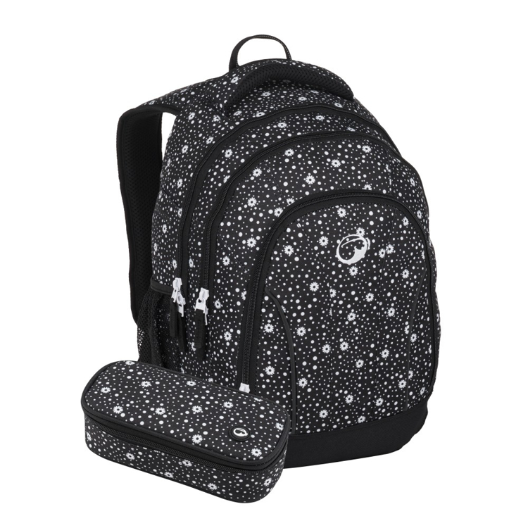 Kép Bagmaster SUPERNOVA 24 A tanuló szett - fekete-fehér fekete 34 l