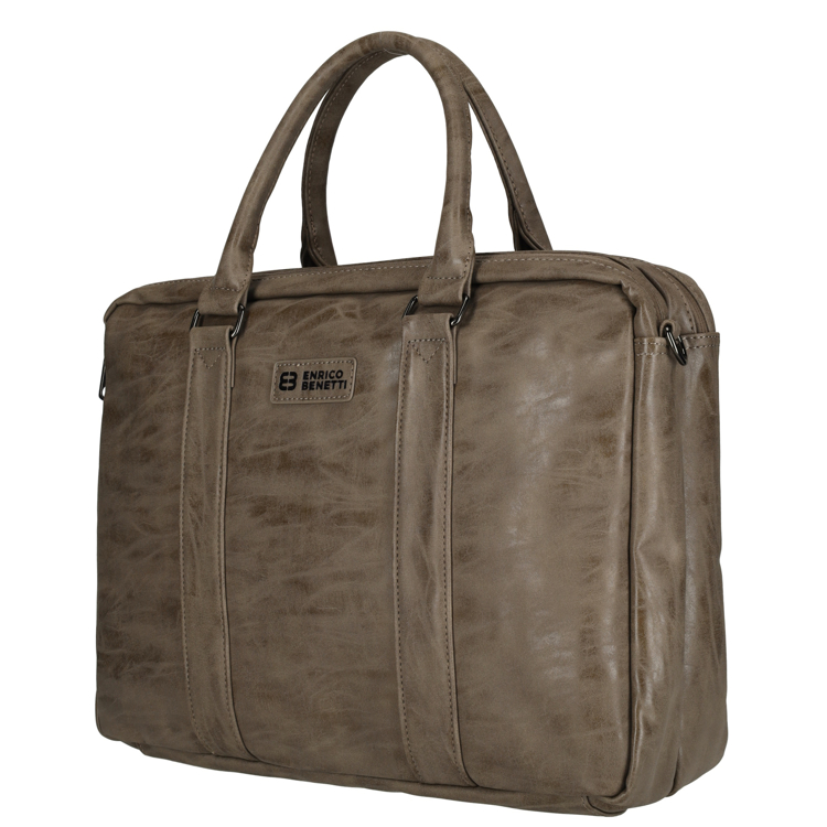 Kép Enrico Benetti Rotterdam 15" notebook táska Medium Taupe