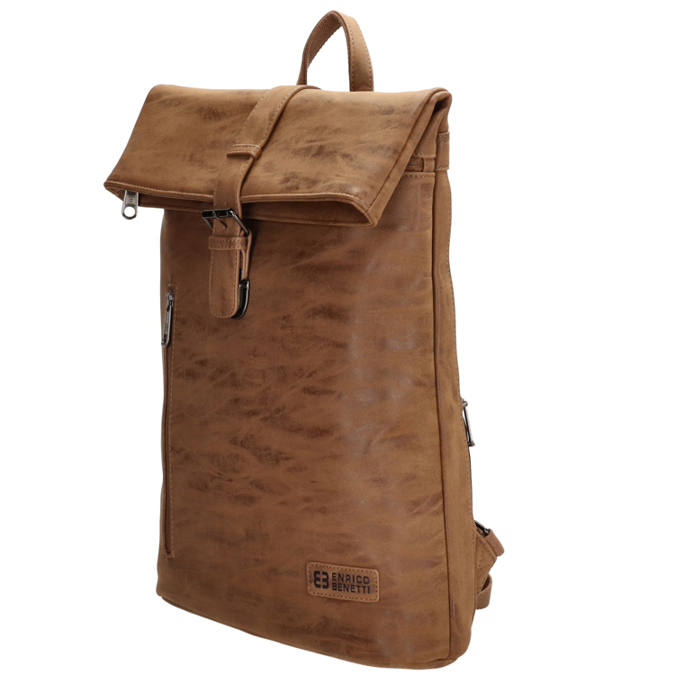 Kép Enrico Benetti Rotterdam 15" notebook hátizsák 15 l Camel